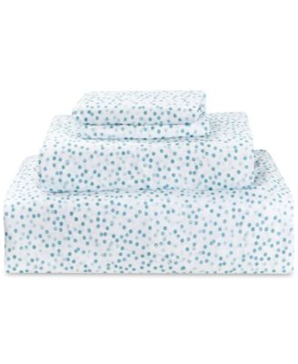 Microfiber Easy Care Printed 4-Pc. Sheet Set, Full