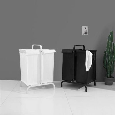 2-Tier Laundry Hamper with Sorting Cards