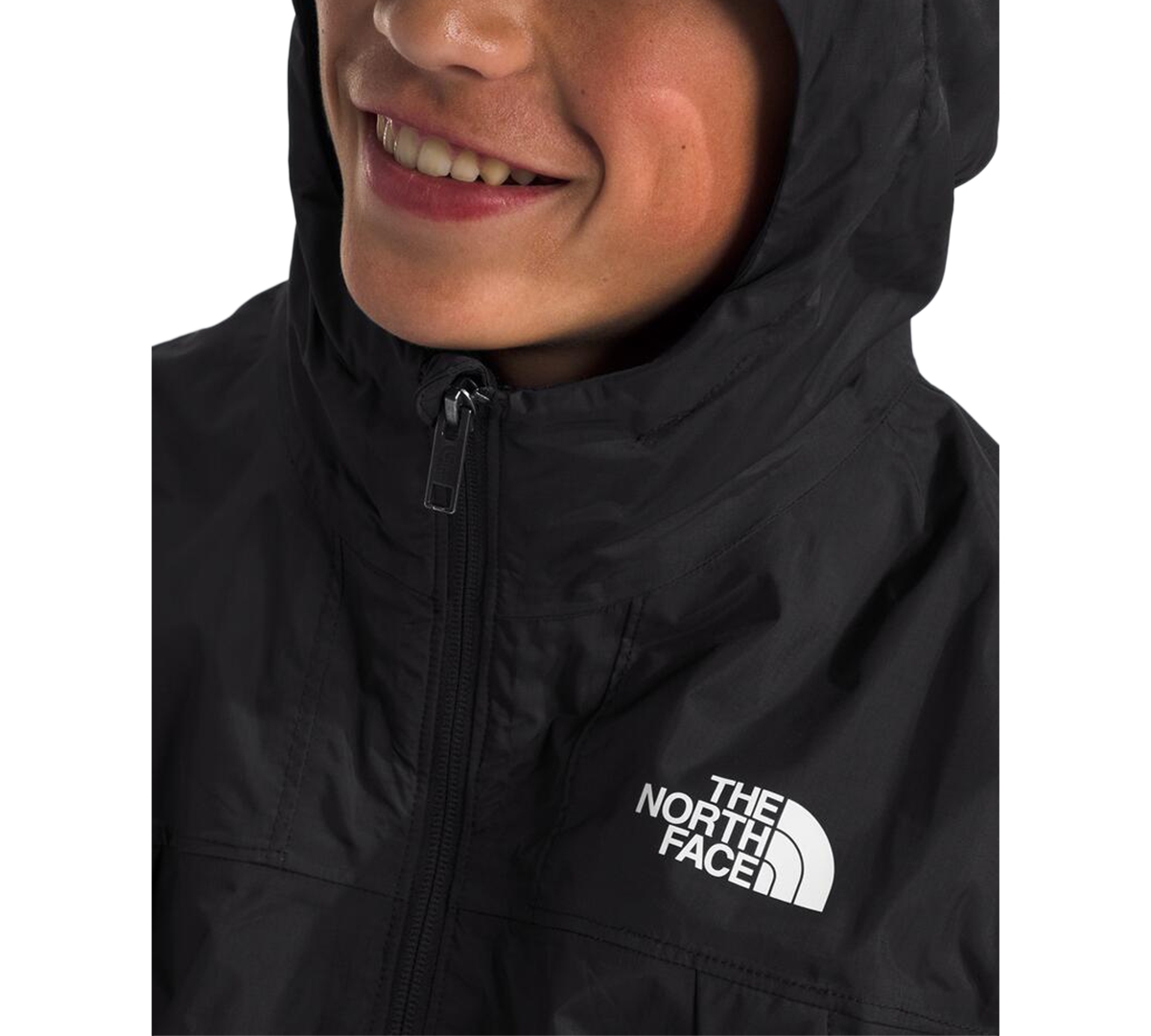 The North Face Big Boys Antora Triclimate 3-in-1 Full-zip Hooded Jacket In Tnf Black