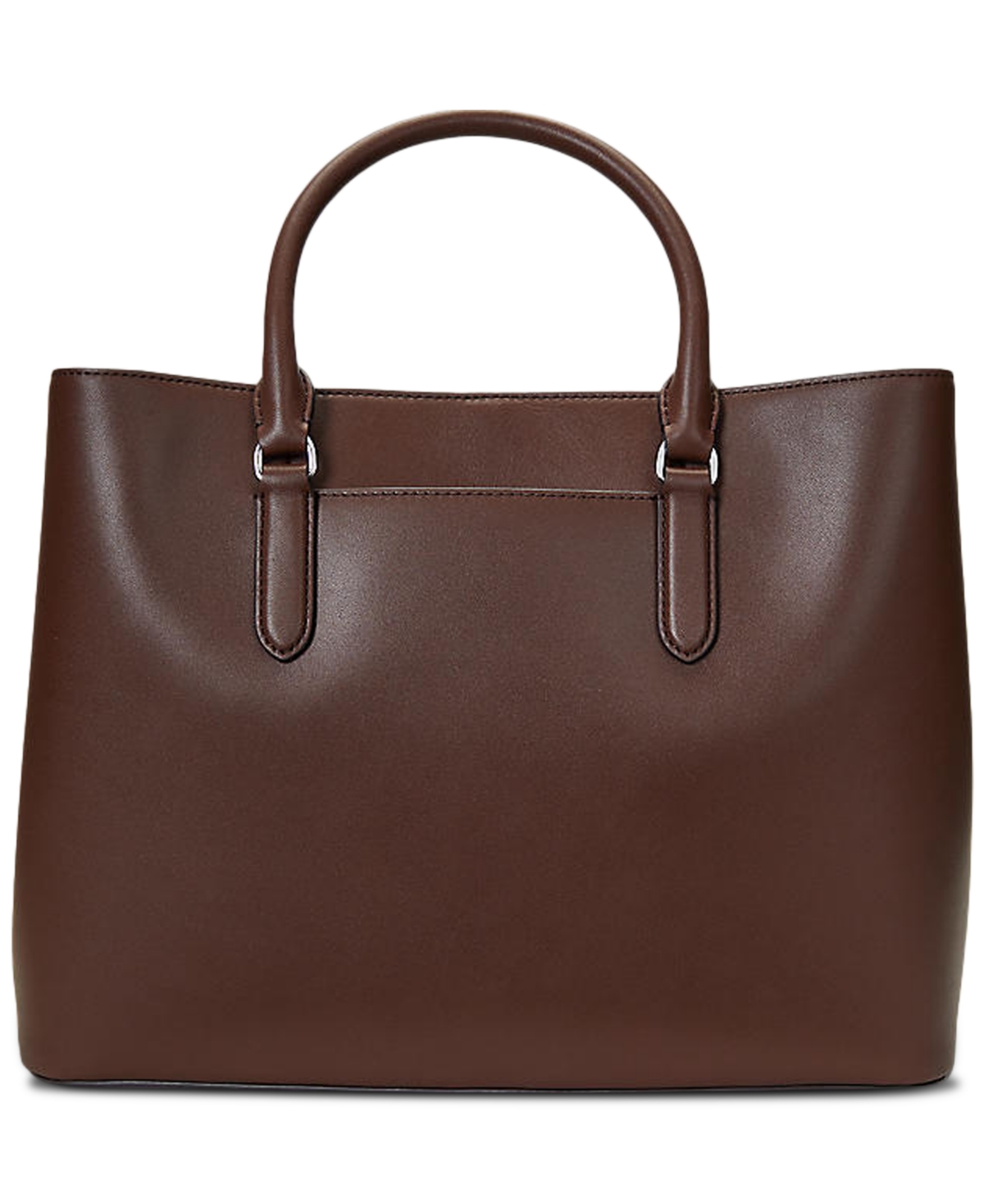 Lauren Ralph Lauren Women's Full-Grain Smooth Leather Large Marcy Satchel