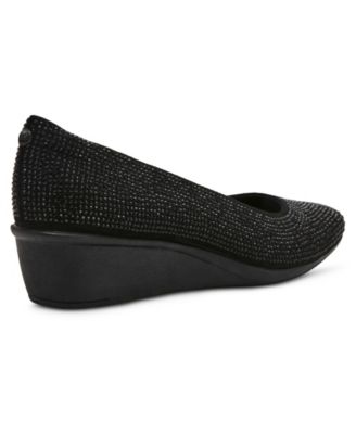 Women's Wisher Embellished Wedge Pumps