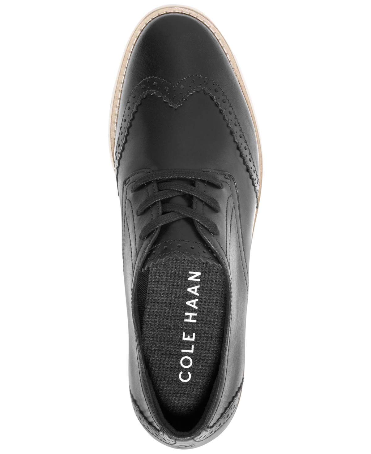 Cole Haan Women's Grand City Platform Oxford Flats - Ivory