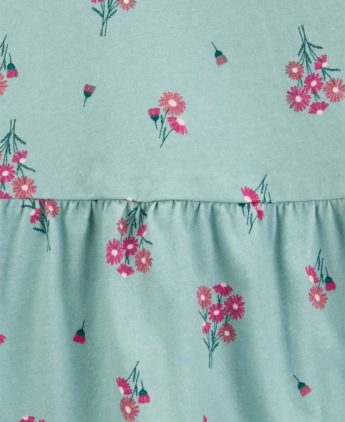 Carter's Little & Big Girls Cotton Floral Jersey Dress - Floral (97
