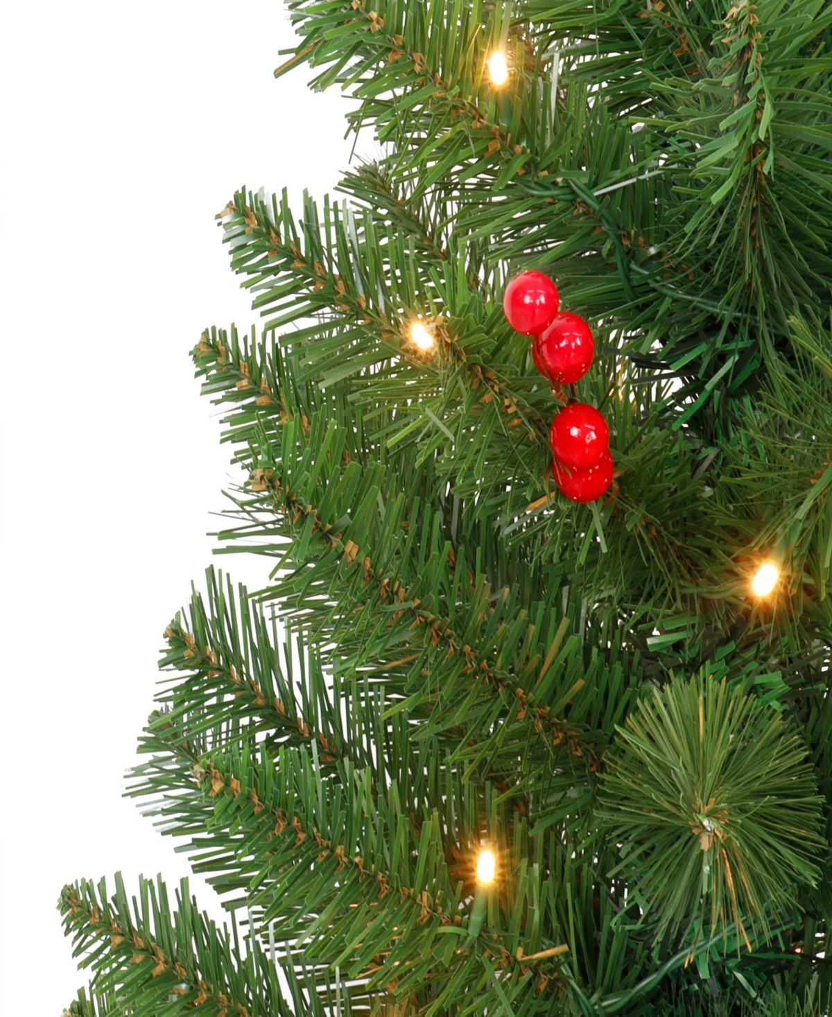 Puleo Pre-Lit Potted Trees 3.5ft.