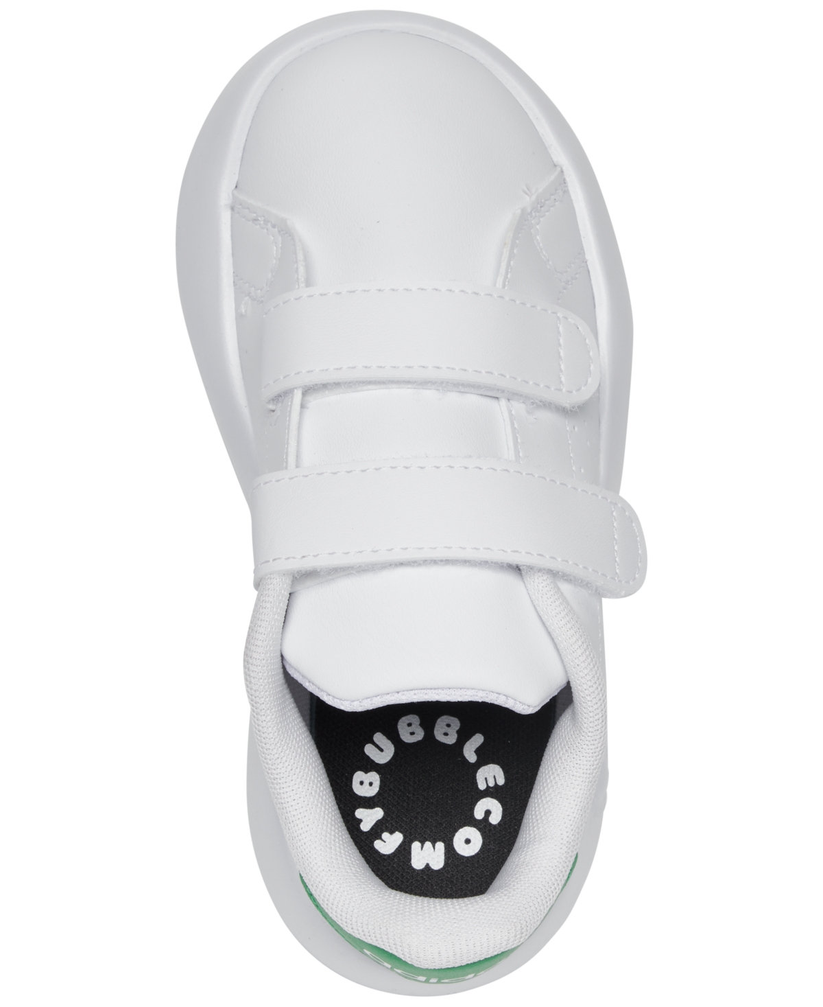 Adidas Toddler Kids Advantage Base 2.0 Fastening Strap Casual Sneakers from Finish Line -Green