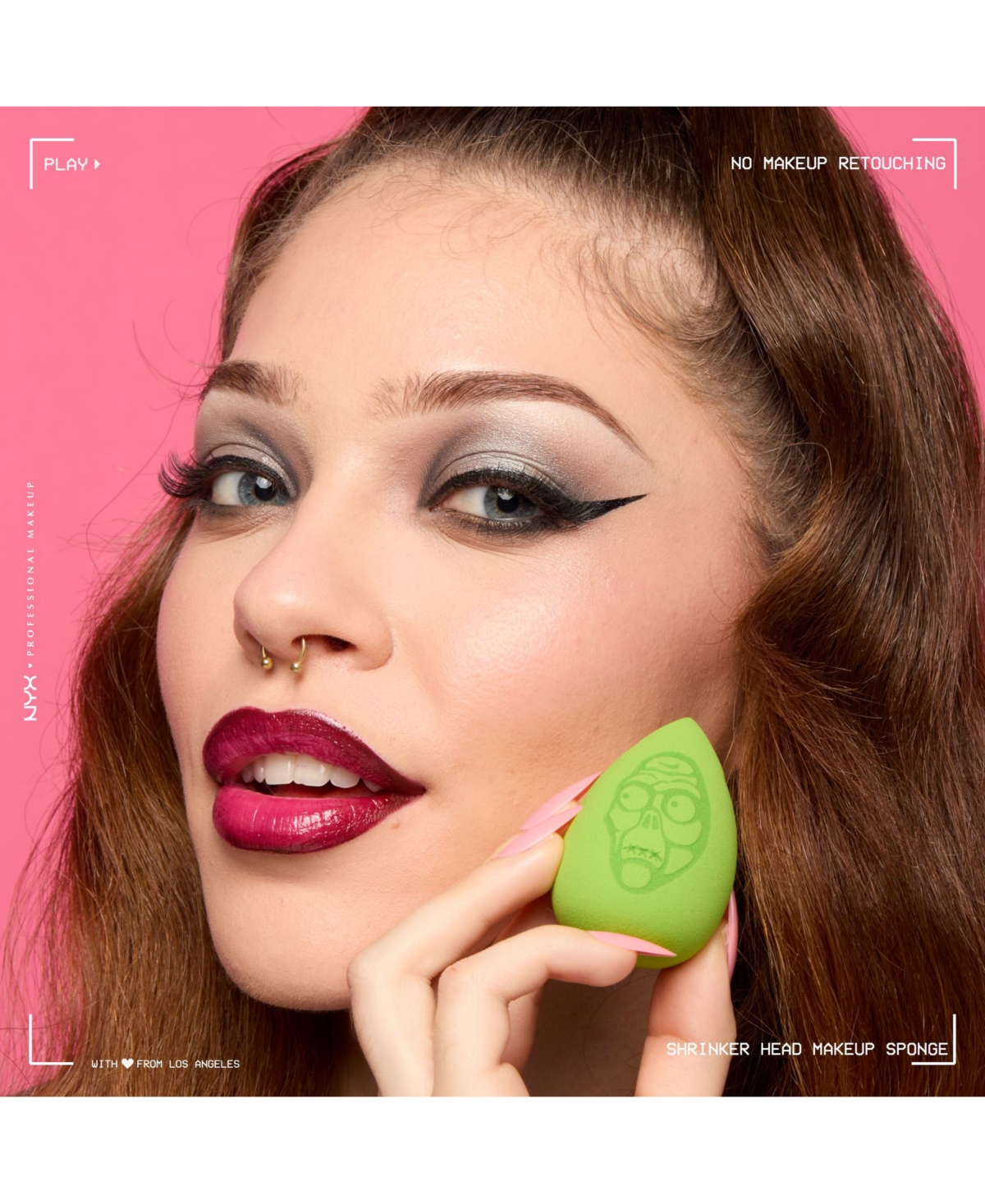 Shop Nyx Professional Makeup Shrinker Makeup Sponge & Travel Case In No Color
