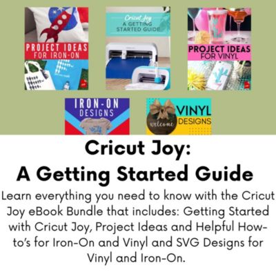 Joy Xtra and EasyPress Mini with Iron-on Vinyl Sample Pack Bundle