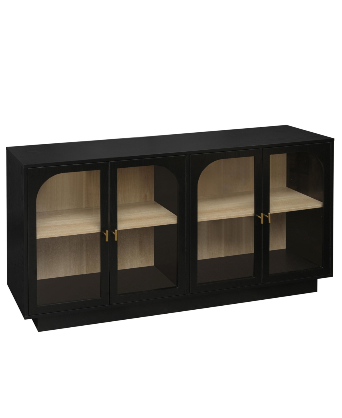 Streamdale Furniture Storage Cabinet with Acrylic Door for Living Room, Dining Room, Study