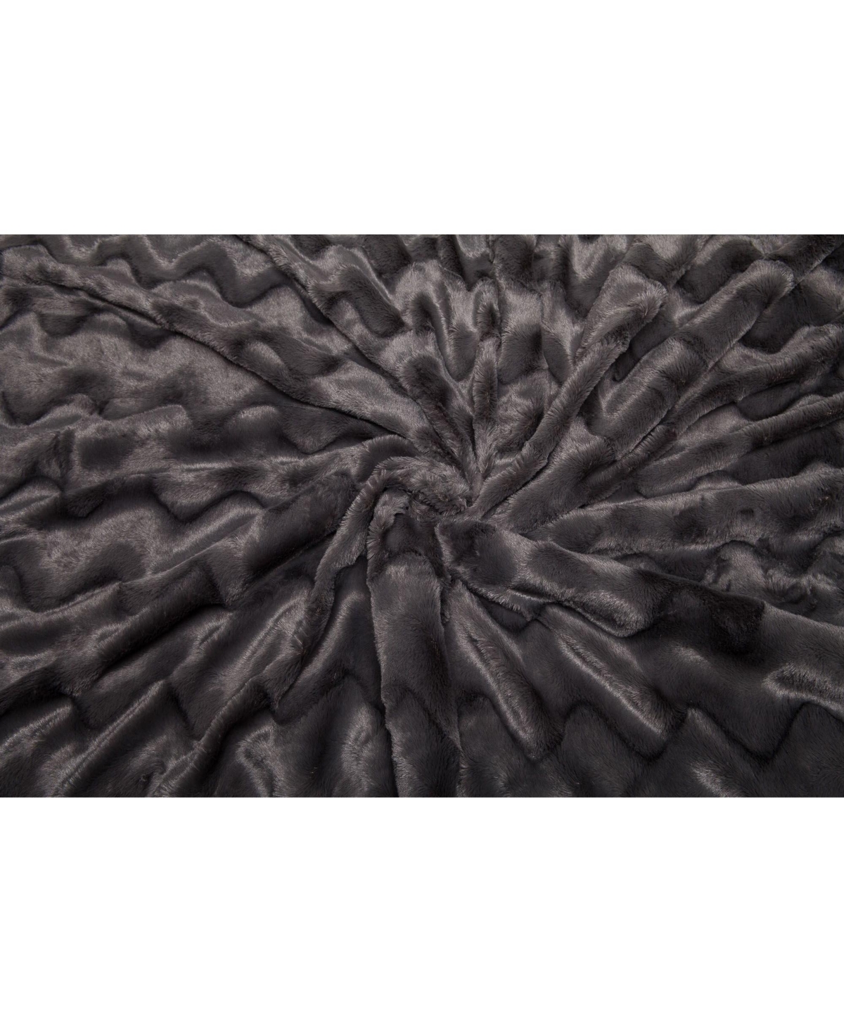 Chanasya Premium Soft Wave Faux Fur Blanket - Soft, Lightweight Reversible Sherpa & Minky Blanket - 50