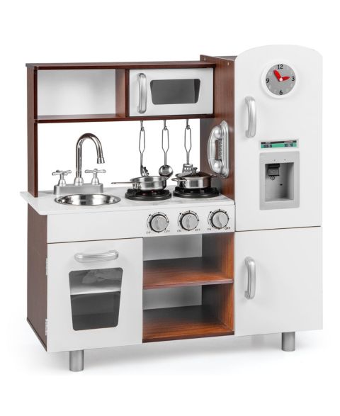 Детский игровой набор VEBREDA Realistic Lights and Sounds Play Kitchen Playset, Ages 3+, цвет: Белый