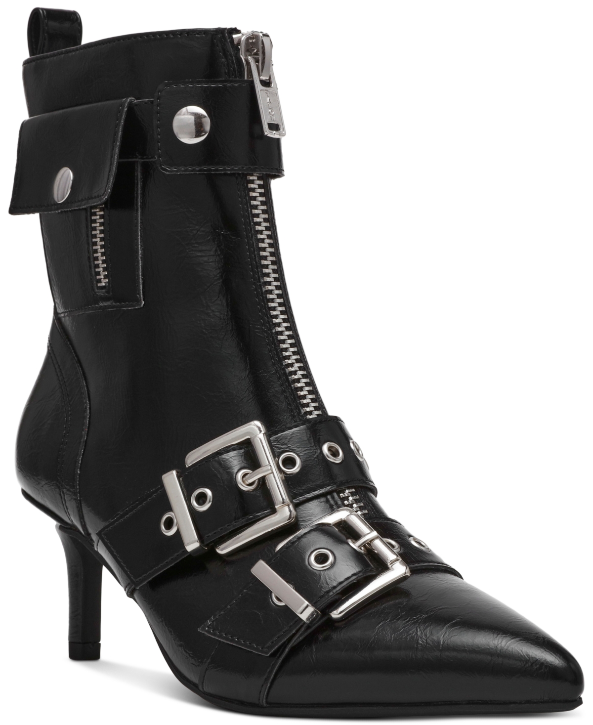 WILD PAIR MOONBEAM BUCKLE BOOTIES, CREATED FOR MACY'S 