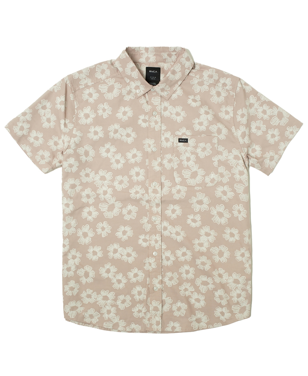 Rvca Men's That'll Do Print Short Sleeve Shirt