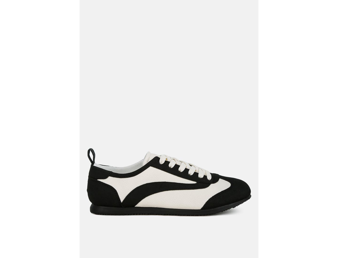 Женские кроссовки London Rag Moomba Lace Up, цвет: Чёрная искусственная кожа — фото 2
