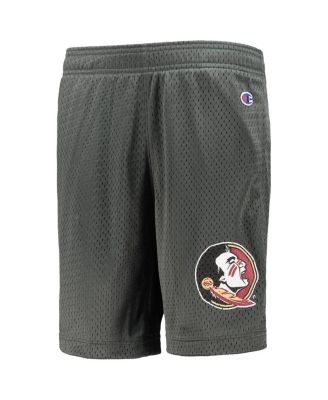 Big Boys and Girls Charcoal Florida State Seminoles Classic Mesh Shorts