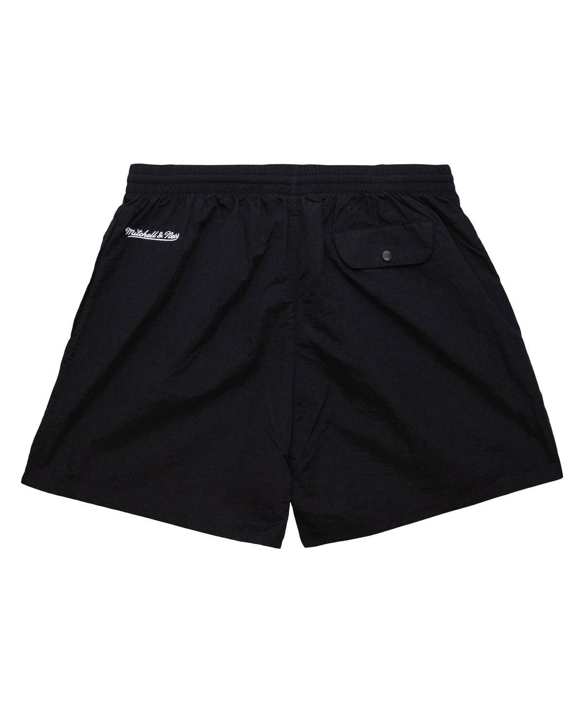 Mitchell & Ness Men's Shorts Nba Team Essentials Nylon Shorts Hardwood Classics Loslak In Black