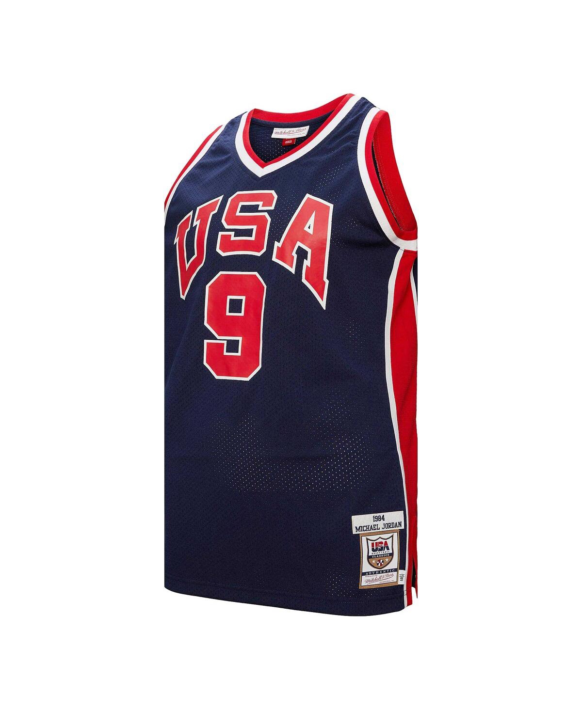 Mitchell & Ness Men's Michael JordanUsa Basketball 1984 Authentic Jersey - Navy