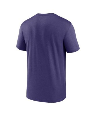Men's Purple Clemson Tigers Primetime Legend Wordmark T-Shirt
