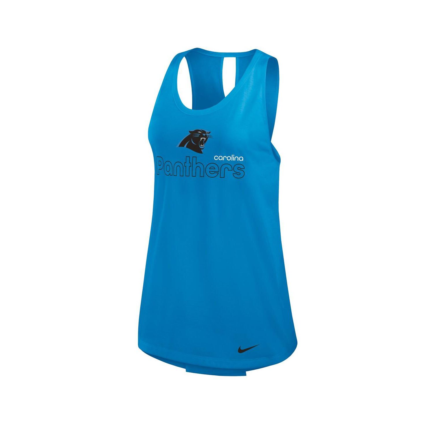 Women's Blue Carolina Panthers Performance Tank Top
