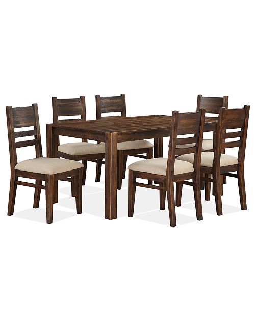 Avondale 7 Pc Dining Room Set Created For Macy S Dining Table 6 Side Chairs