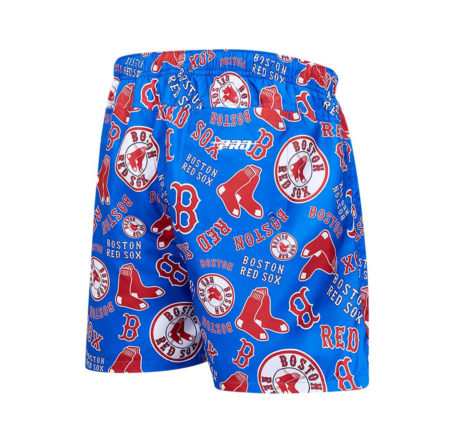 Men's Navy Boston Red Sox Toss Logo Woven Shorts