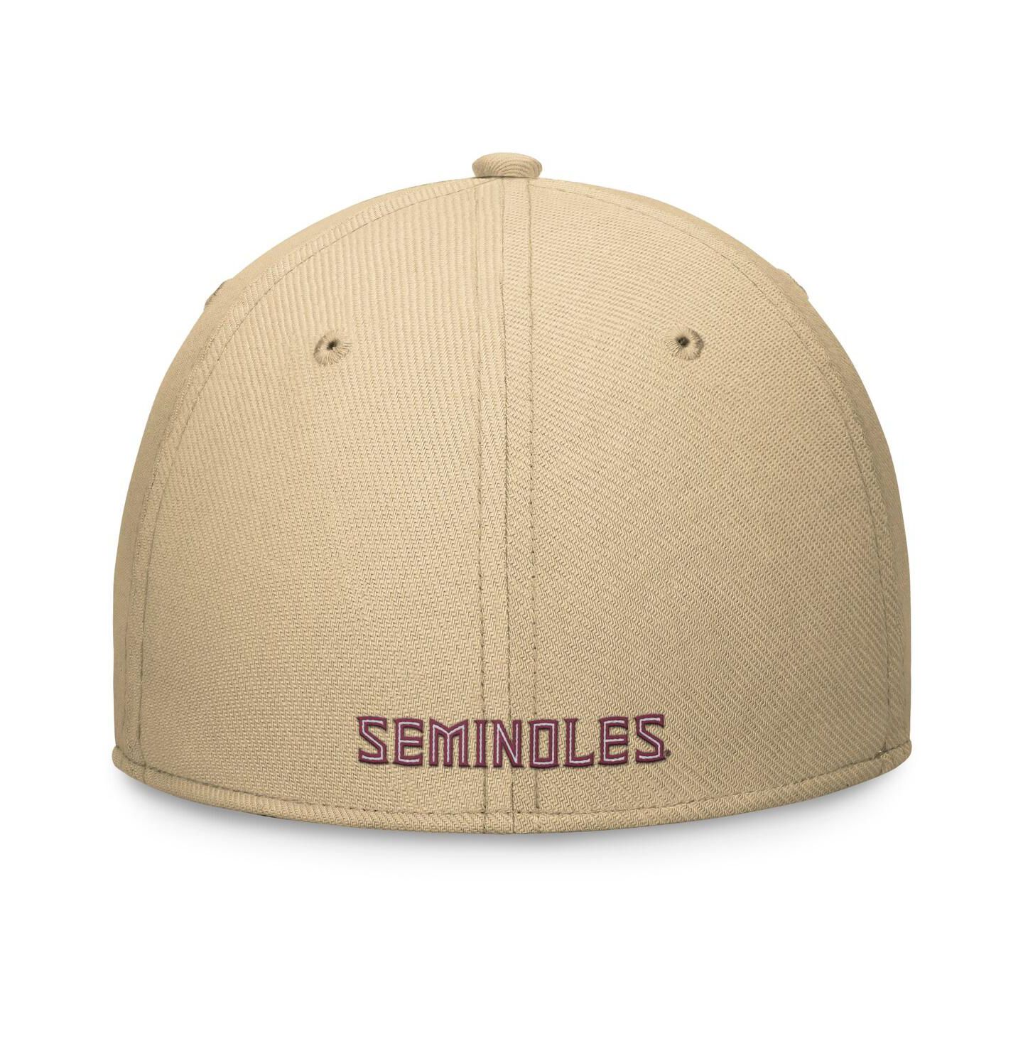 Мужская кепка Nike Gold Florida State Seminoles 2024 On-Field Swoosh Flex Hat — фото 4