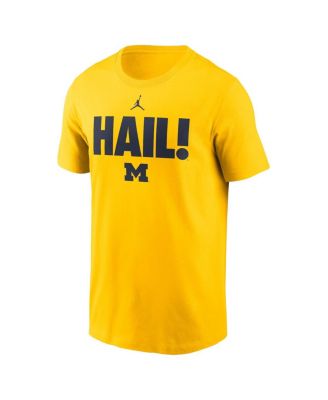 Men's Maize Michigan Wolverines Local Ultimate Chant T-Shirt