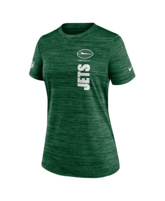 Women's Green New York Jets Velocity Performance T-Shirt