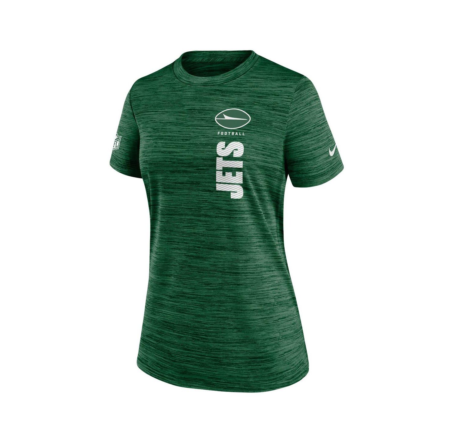 Women's Green New York Jets Velocity Performance T-Shirt