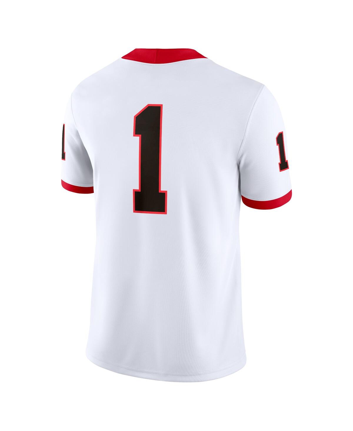 Nike Men's 1Georgia Bulldogs Game Jersey - White