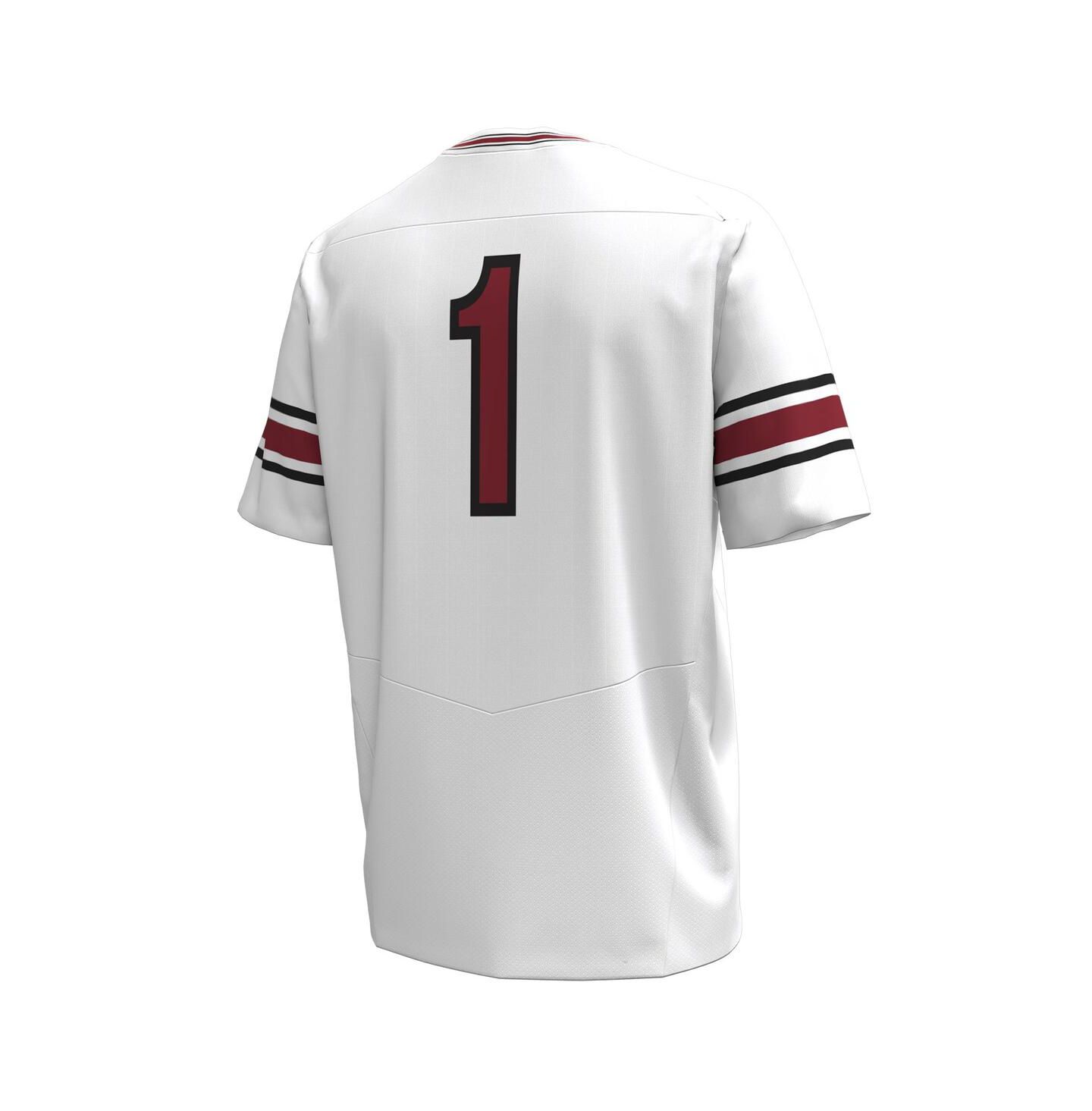 Мужской топ Under Armour 1 South Carolina Gamecocks Replica Football Jersey, цвет: Чёрный — фото 5
