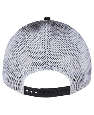 Men's Black Chicago White Sox Team Slick Trucker 9TWENTY Adjustable Hat