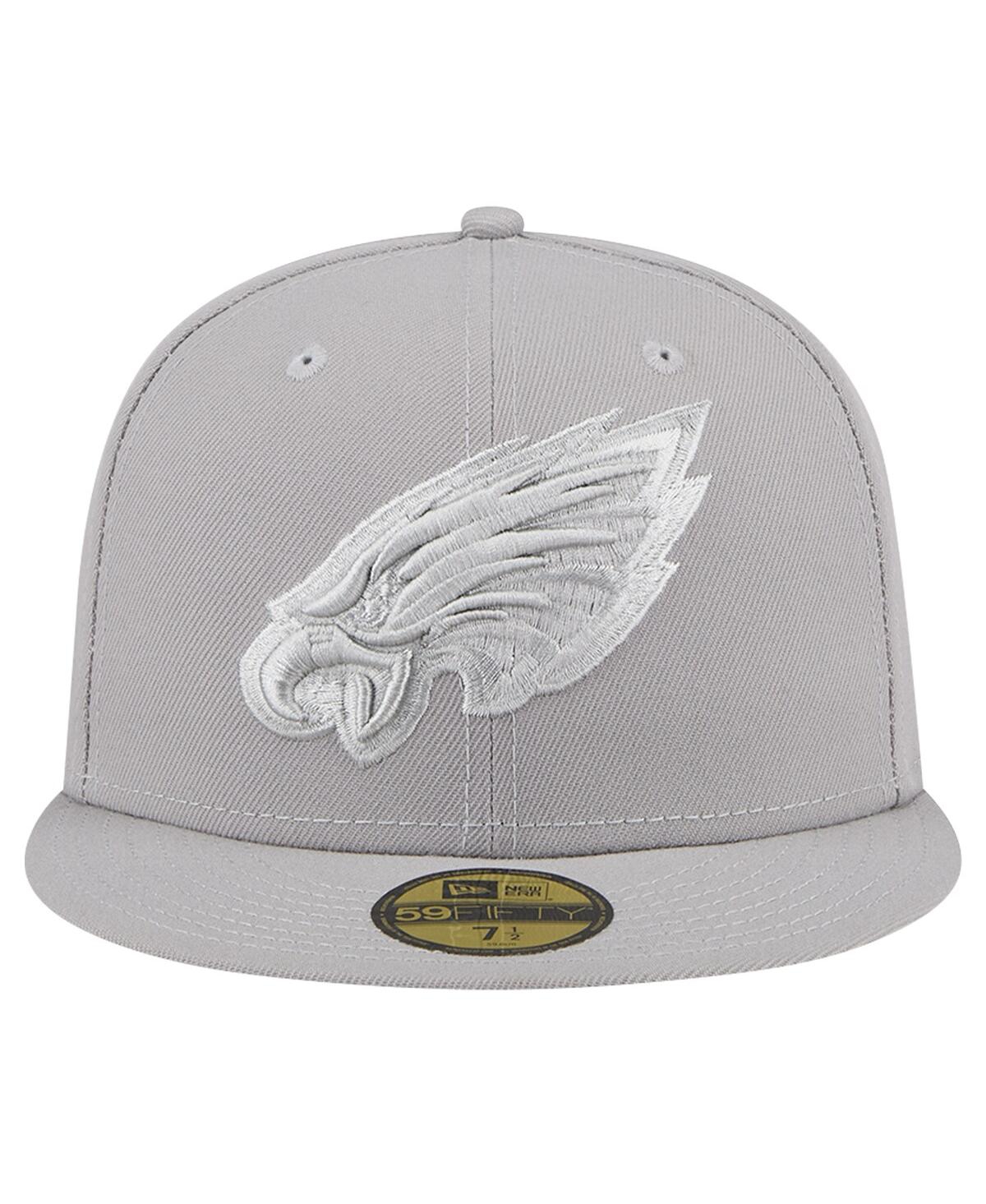 New Era Men'sPhiladelphia Eagles Color Pack 59FIFTY Fitted Hat - Gray