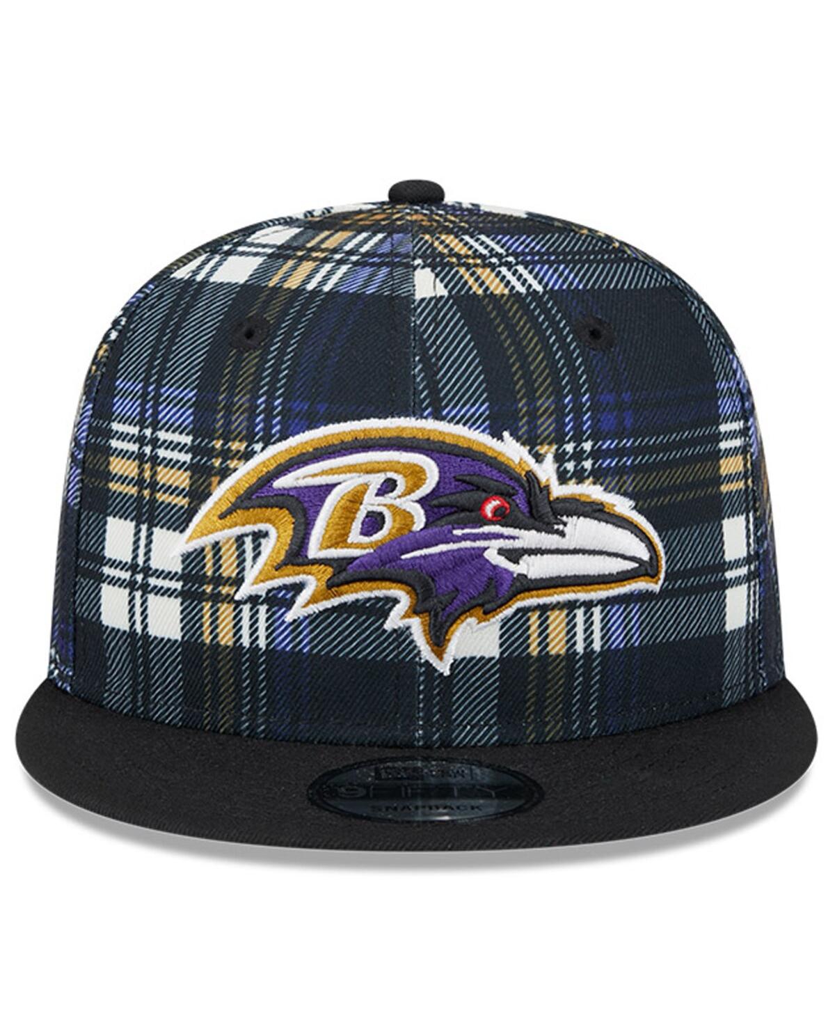 New Era Men'sBaltimore Ravens 2024 Sideline Statement 9FIFTY Snapback Hat - Black