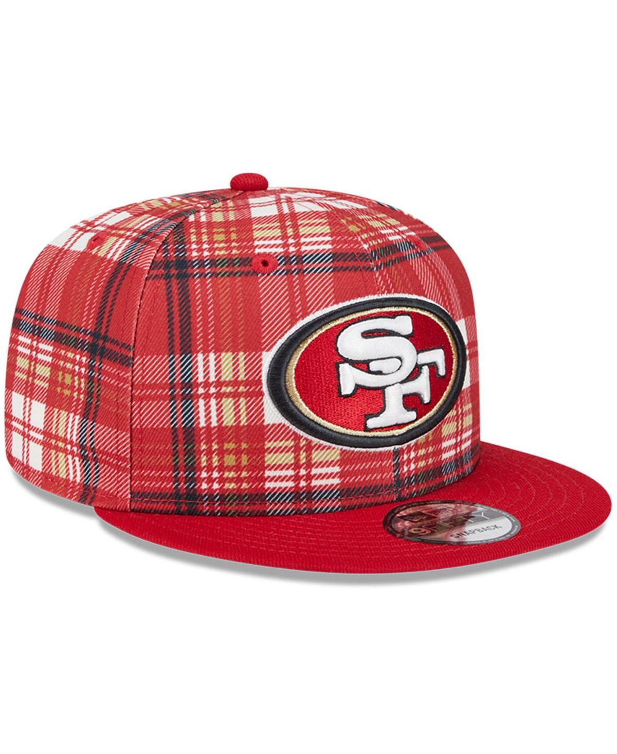 New Era Men's Scarlet San Francisco 49ers 2024 Sideline Statement 9fifty Snapback Hat In Scarlet