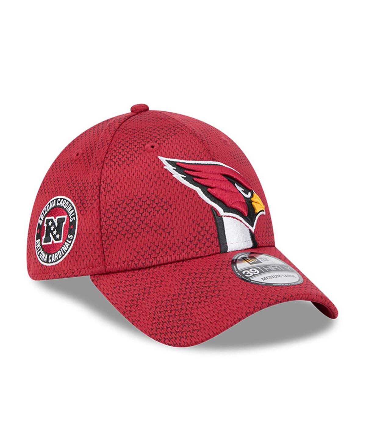 New Era Men's Cardinal Arizona Cardinals 2024 Sideline 39thirty Flex Hat In Cardinal