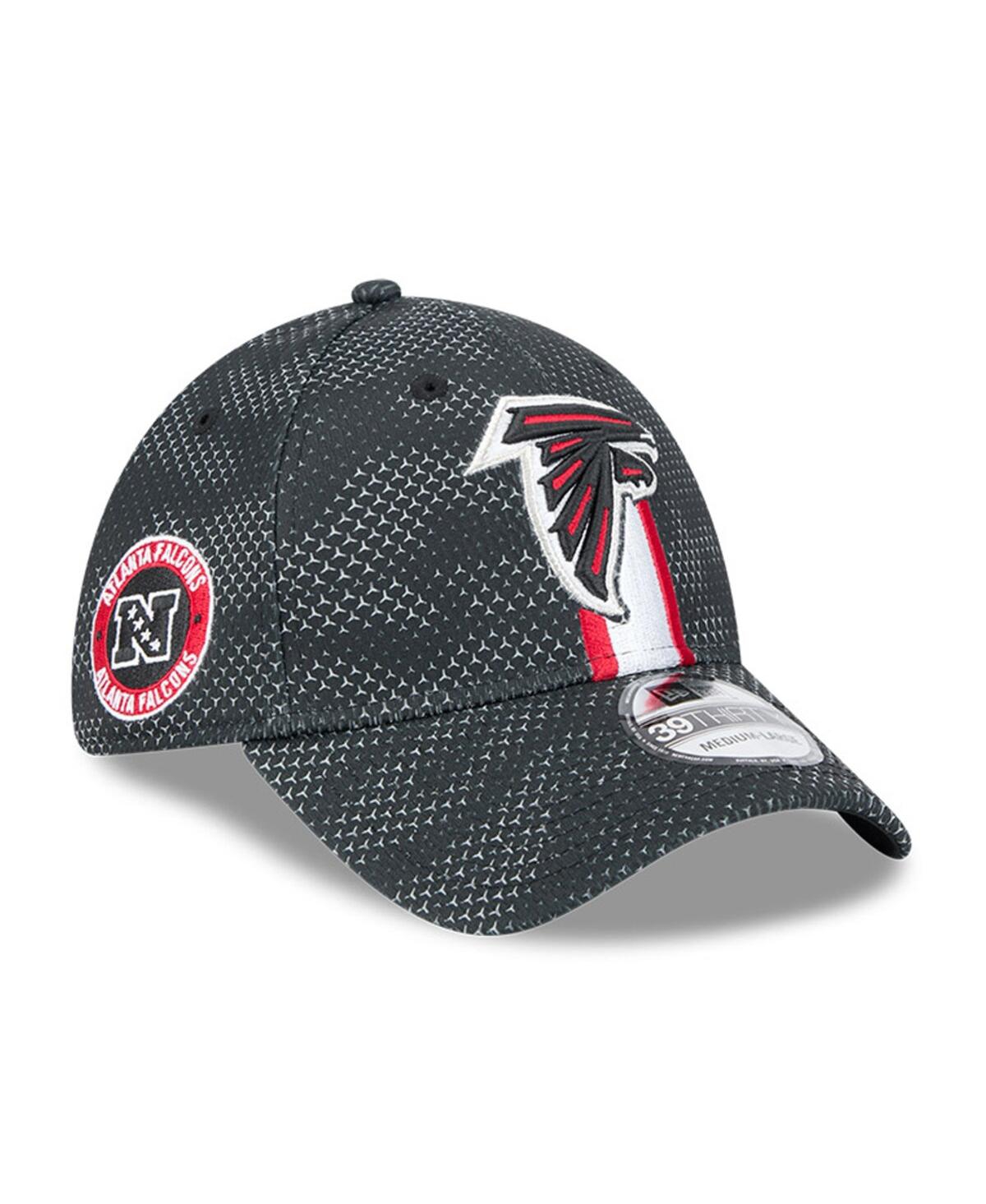 New Era Men'sAtlanta Falcons 2024 Sideline 39THIRTY Flex Hat - Black