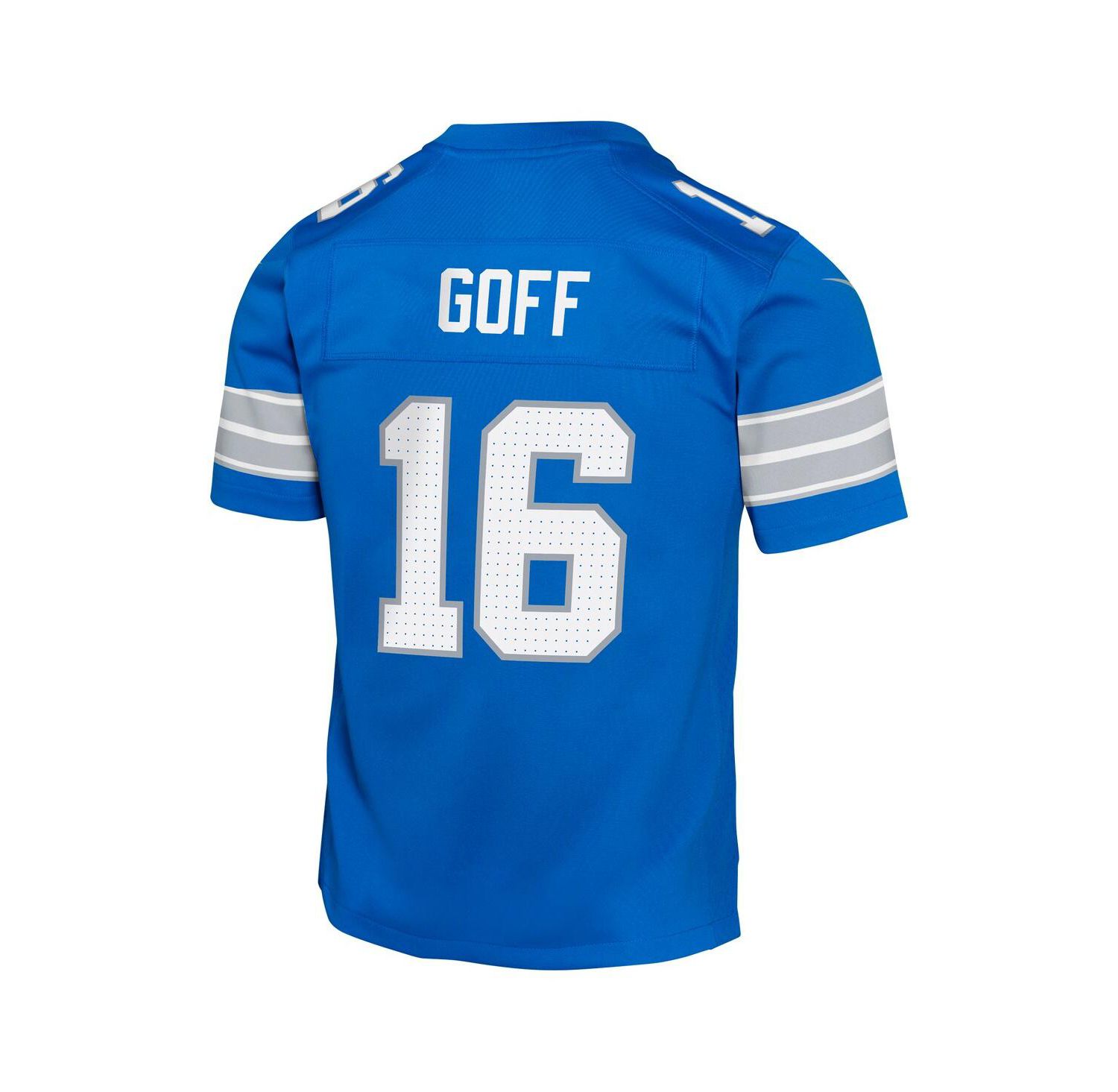 Nike Big Boys and Girls Jared Goff Blue Detroit Lions Team Player Game Jersey