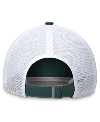 Men's Green/White Michigan State Spartans Primetime Club Trucker Adjustable Hat