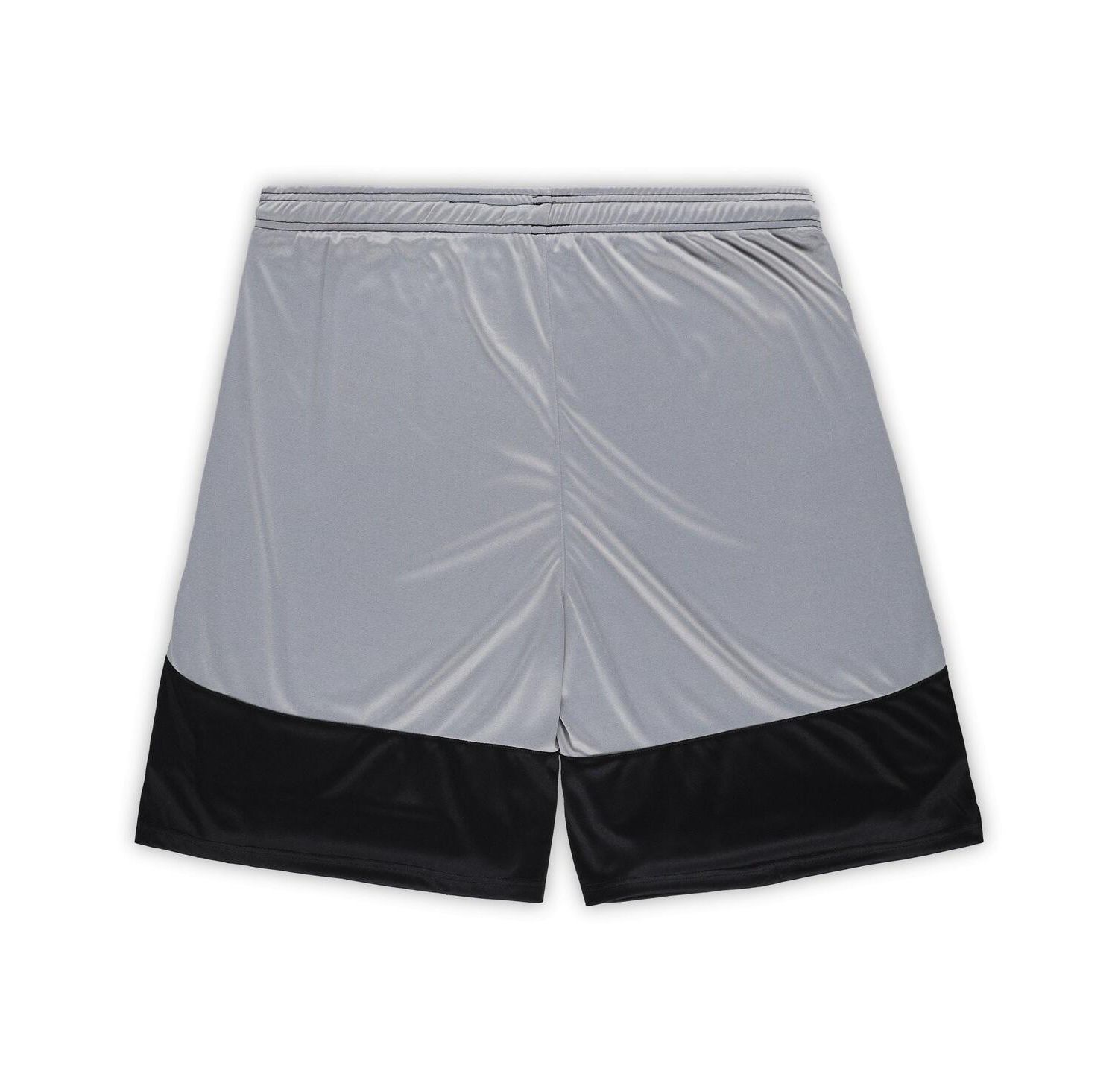 Men's Black Cincinnati Bengals Big & Tall Team Logo Shorts