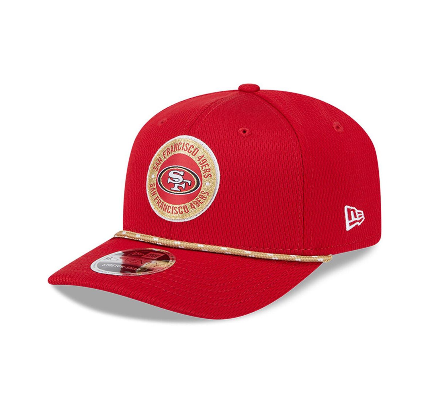 Men's Scarlet San Francisco 49ers 2024 Sideline 9SEVENTY Stretch-Snap Hat