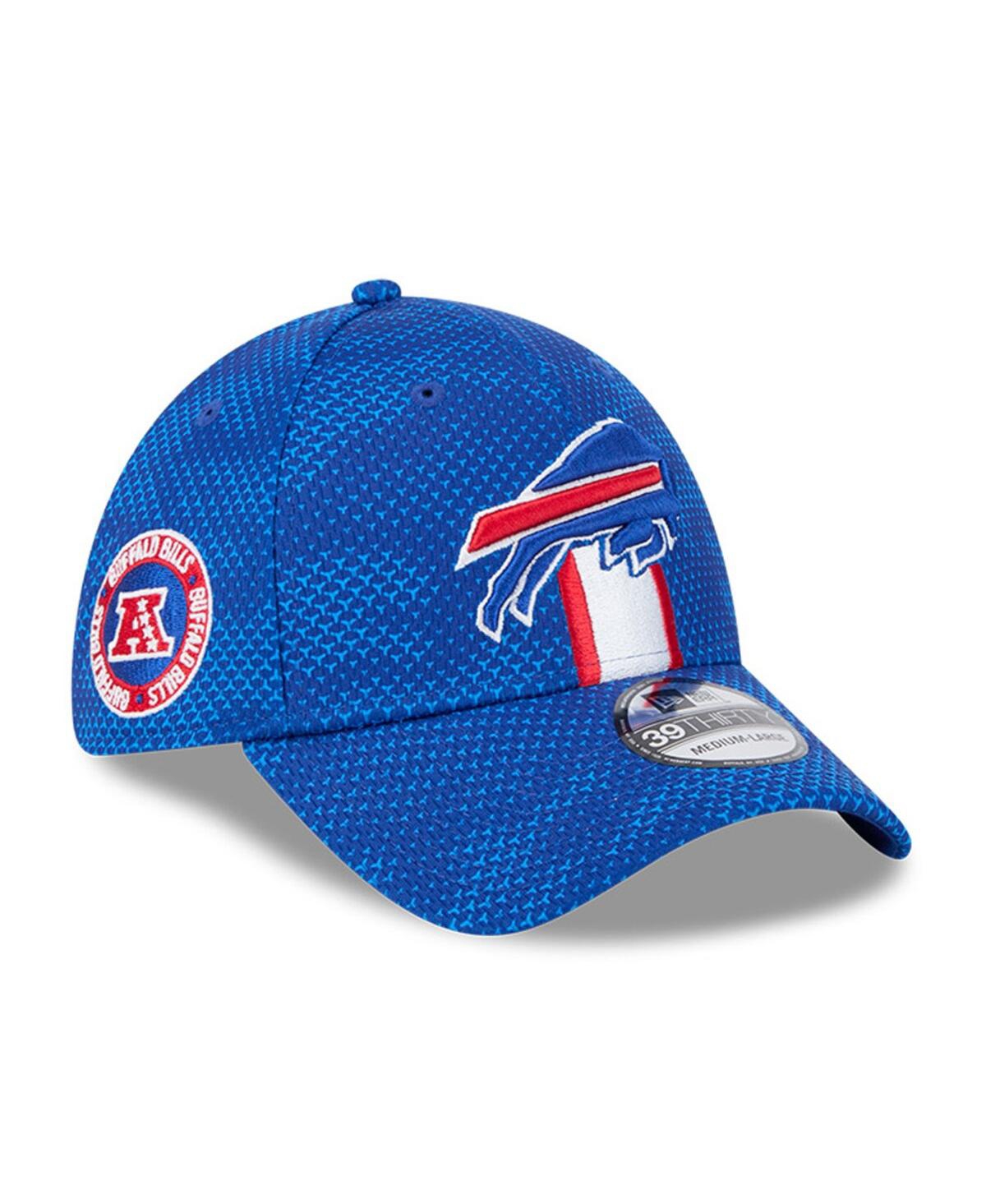 NEW ERA MEN'S ROYAL BUFFALO BILLS 2024 SIDELINE 39THIRTY FLEX HAT 