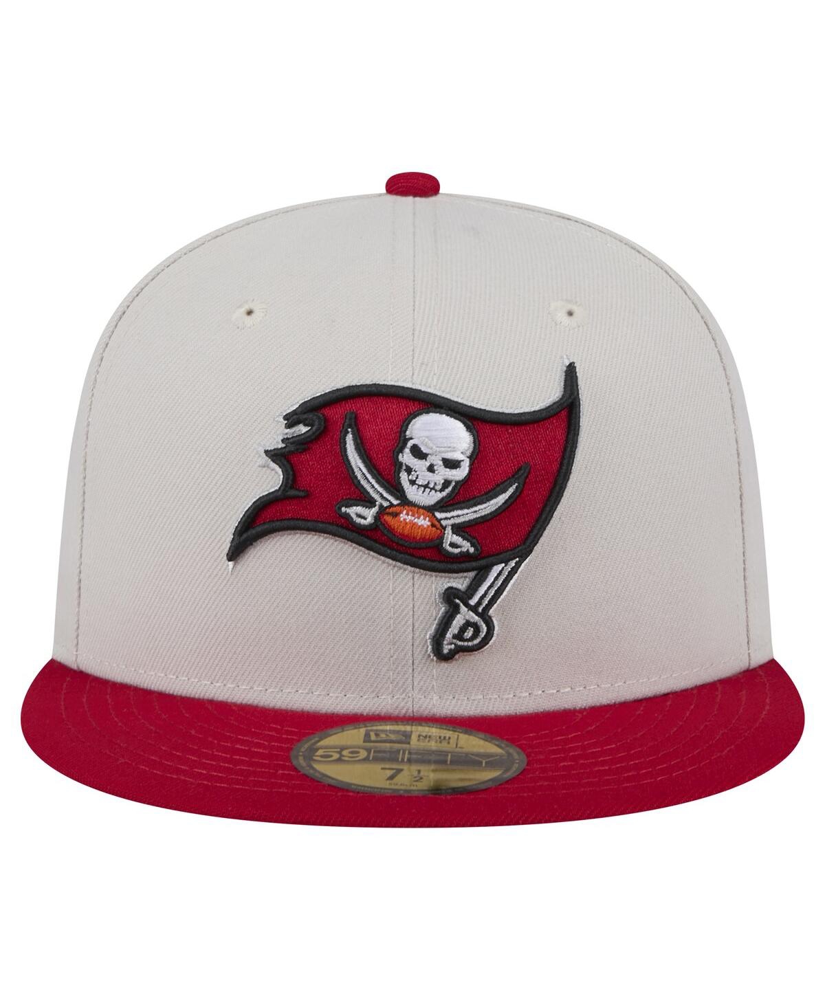 New Era Men's Tampa Bay Buccaneers Stoney 59FIFTY Fitted Hat - Scarlet