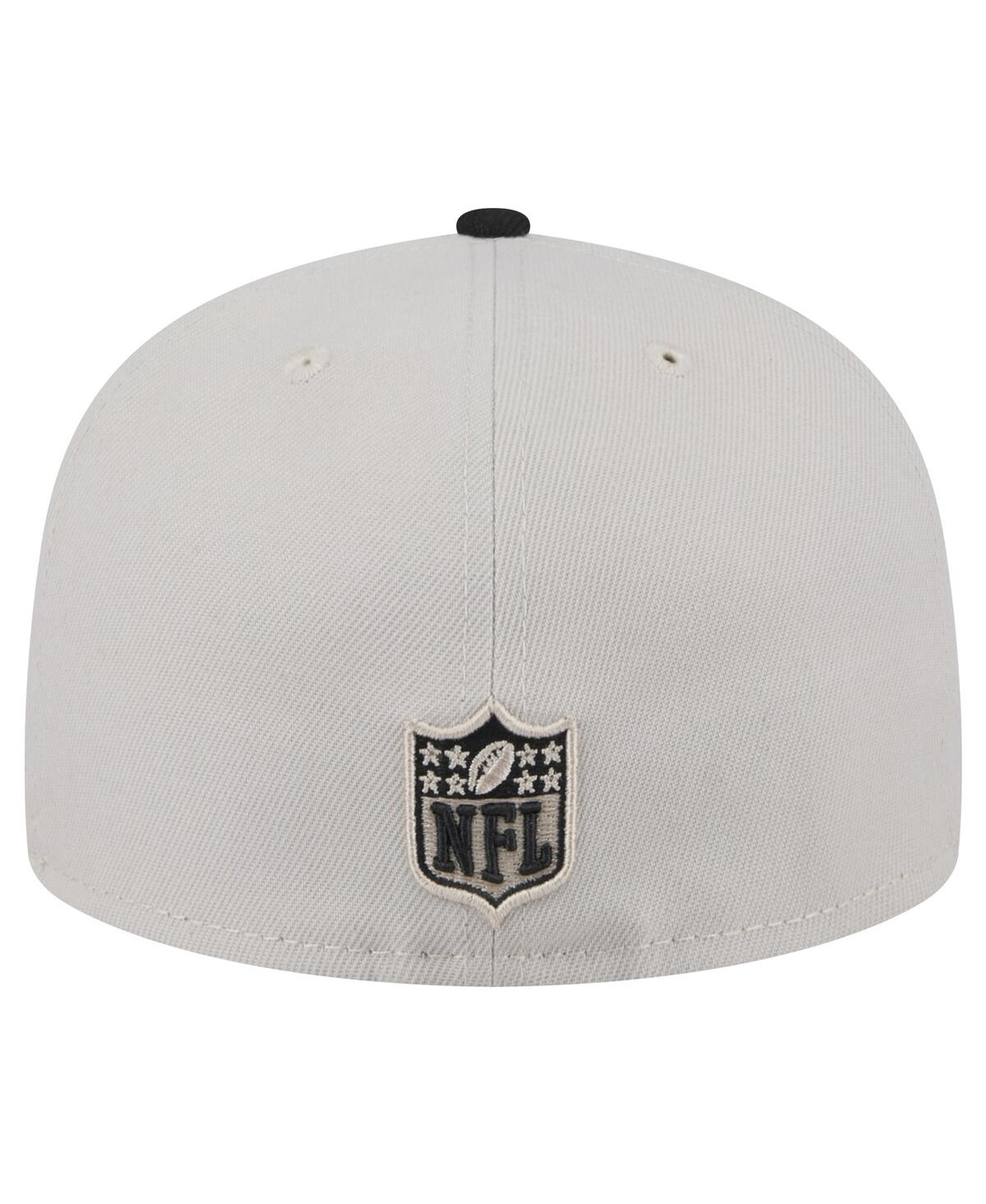 New Era Men's New Orleans Saints Stoney 59FIFTY Fitted Hat - Black