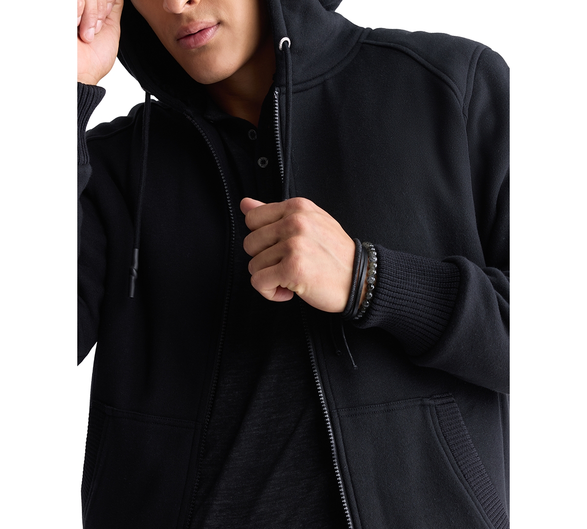 Men's Fasox Zip-Front Hooded Jacket