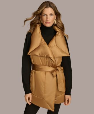 Donna Karan New York - Women's Belted Puffer Vest