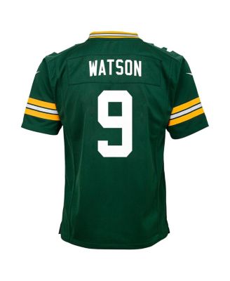 Big Boys and Girls Christian Watson Green Bay Packers Team Player Game Jersey
