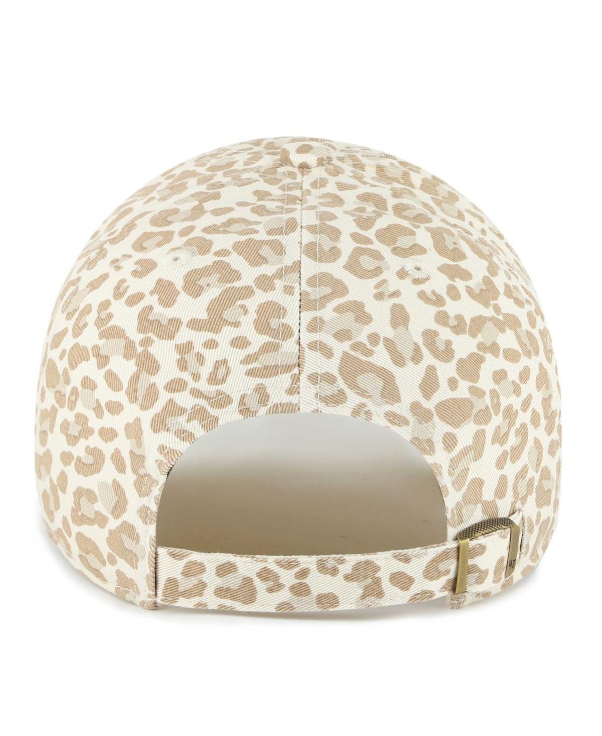 47 Brand Women's Natural Colorado Rockies Panthera Clean Up Adjustable Hat In Natural