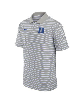 Men's Duke Blue Devils Primetime Victory Striped Performance Polo