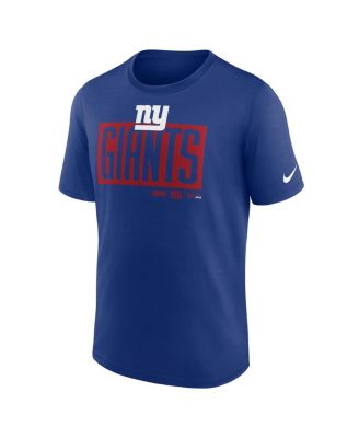 Men's Royal New York Giants Exceed Performance T-Shirt