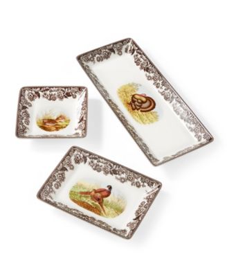 Woodland 3 Pc. Nesting Tray Set